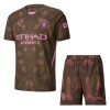 Camisolas Manchester City Guarda Redes Criança 1º Equipamento Principal 2024-25 Manga Curta Camisolas Manchester City Guarda Redes Criança 1º Equipamento Principal 2024-25 Manga Curta